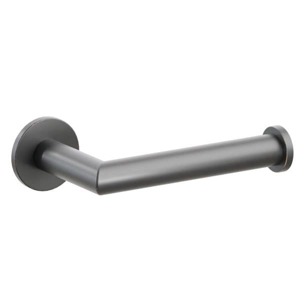 Emtek - Modern Tubular Brass Paper Holder, Single Post