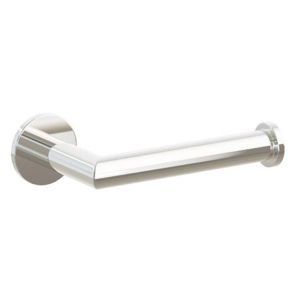 Emtek - Modern Tubular Brass Paper Holder, Single Post