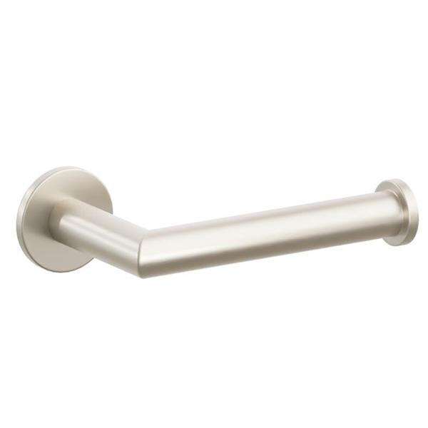 Emtek - Modern Tubular Brass Paper Holder, Single Post