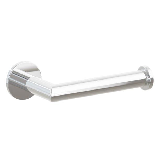 Emtek - Modern Tubular Brass Paper Holder, Single Post