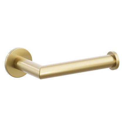 Emtek - Modern Tubular Brass Paper Holder, Single Post