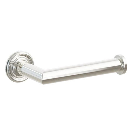 Emtek - Modern Tubular Brass Paper Holder, Single Post