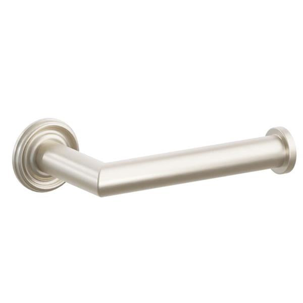 Emtek - Modern Tubular Brass Paper Holder, Single Post