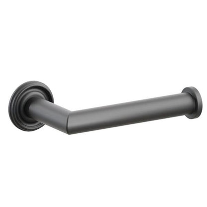 Emtek - Modern Tubular Brass Paper Holder, Single Post