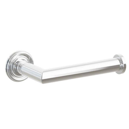Emtek - Modern Tubular Brass Paper Holder, Single Post