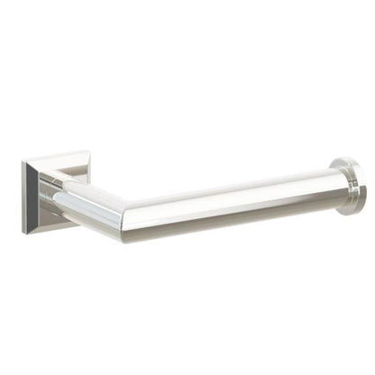 Emtek - Modern Tubular Brass Paper Holder, Single Post