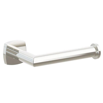 Emtek - Modern Tubular Brass Paper Holder, Single Post