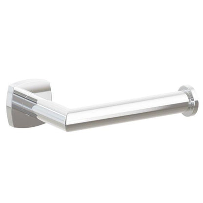 Emtek - Modern Tubular Brass Paper Holder, Single Post