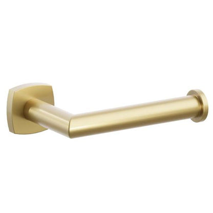 Emtek - Modern Tubular Brass Paper Holder, Single Post