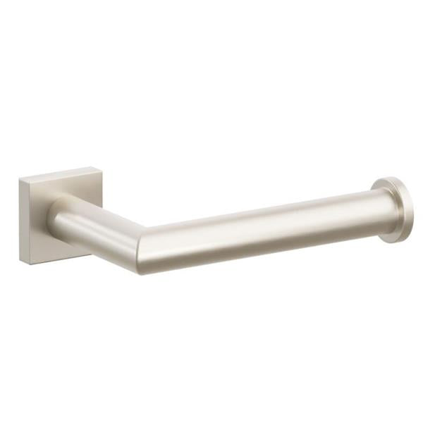 Emtek - Modern Tubular Brass Paper Holder, Single Post