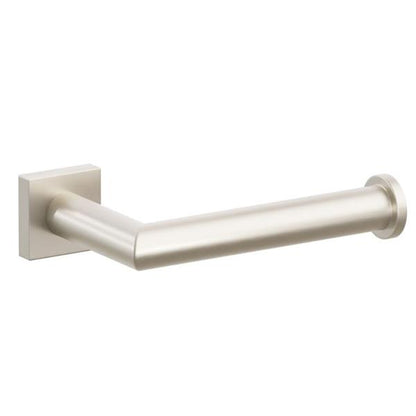 Emtek - Modern Tubular Brass Paper Holder, Single Post
