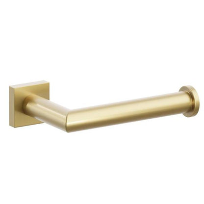 Emtek - Modern Tubular Brass Paper Holder, Single Post