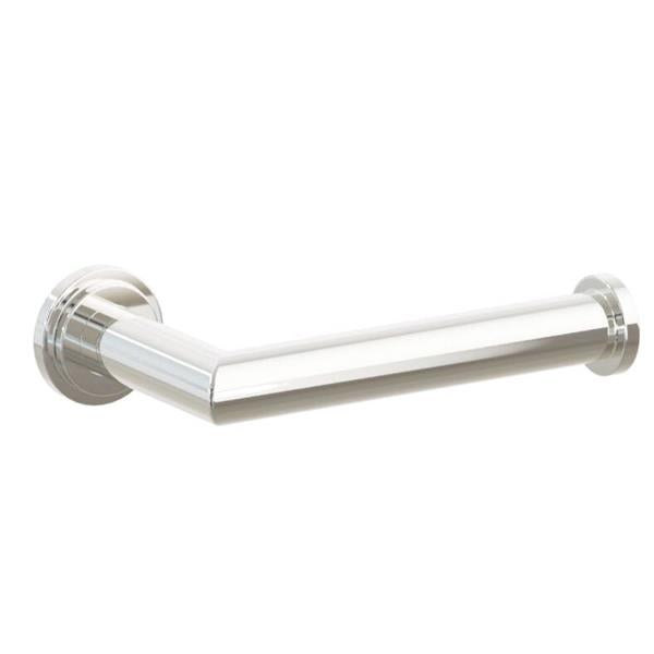 Emtek - Modern Tubular Brass Paper Holder, Single Post