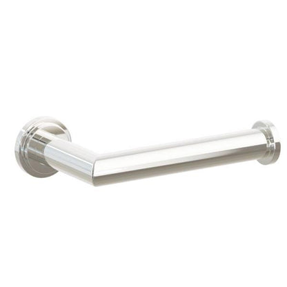 Emtek - Modern Tubular Brass Paper Holder, Single Post