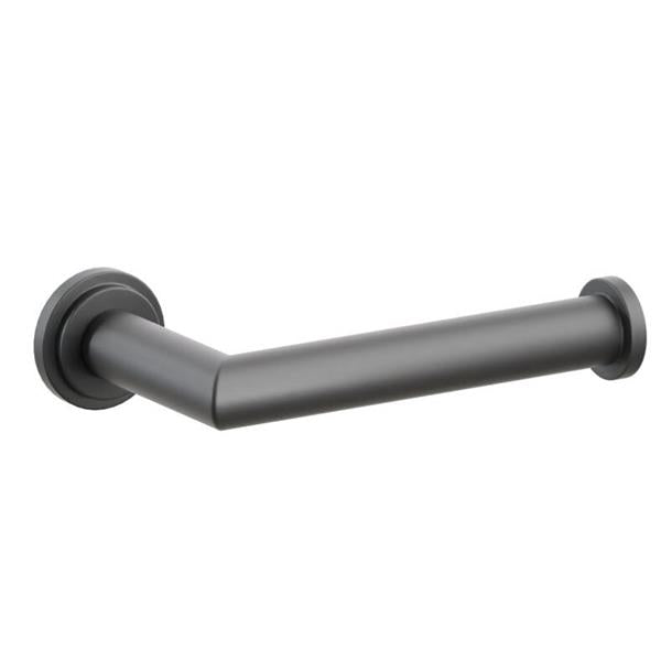Emtek - Modern Tubular Brass Paper Holder, Single Post