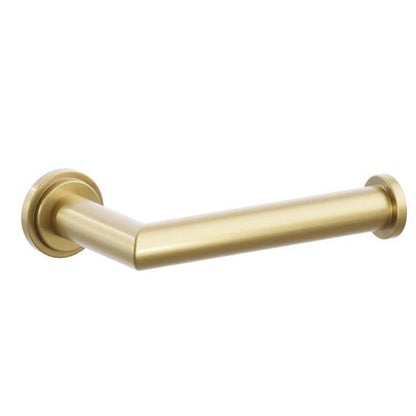 Emtek - Modern Tubular Brass Paper Holder, Single Post