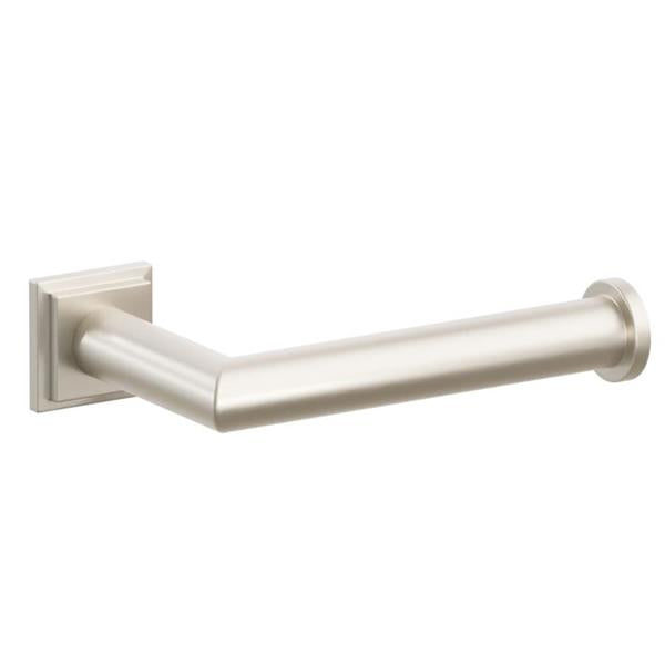 Emtek - Modern Tubular Brass Paper Holder, Single Post