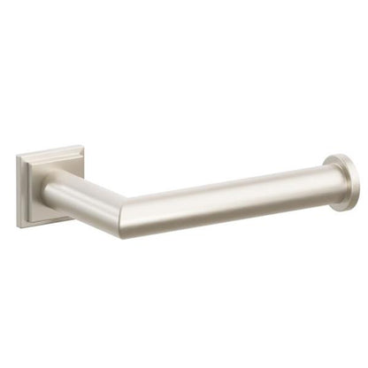 Emtek - Modern Tubular Brass Paper Holder, Single Post