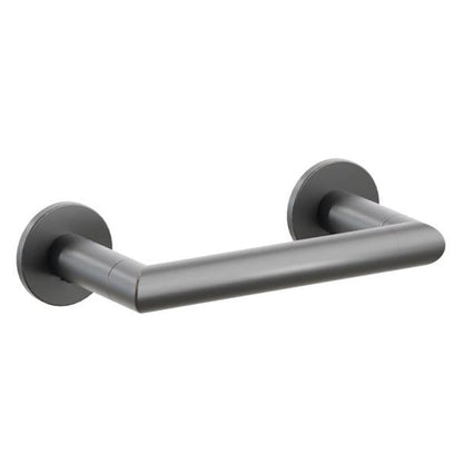 Emtek - Modern Tubular Brass Paper Holder, Pivoting Double Post
