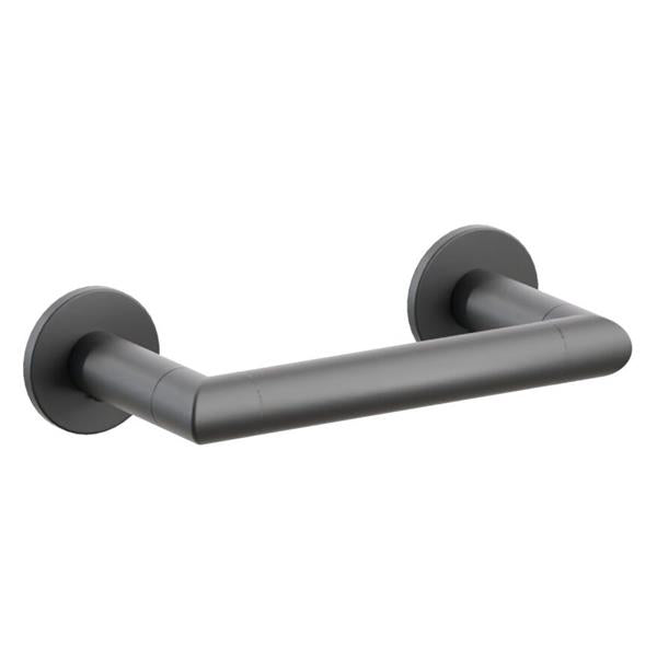 Emtek - Modern Tubular Brass Paper Holder, Pivoting Double Post