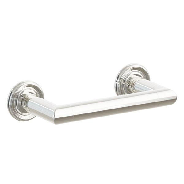 Emtek - Modern Tubular Brass Paper Holder, Pivoting Double Post