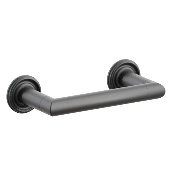 Emtek - Modern Tubular Brass Paper Holder, Pivoting Double Post
