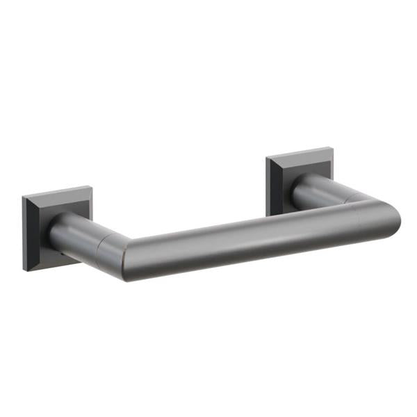Emtek - Modern Tubular Brass Paper Holder, Pivoting Double Post