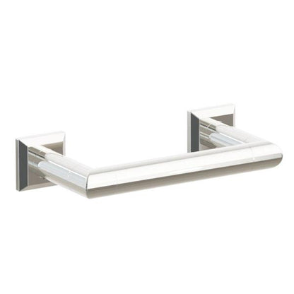 Emtek - Modern Tubular Brass Paper Holder, Pivoting Double Post