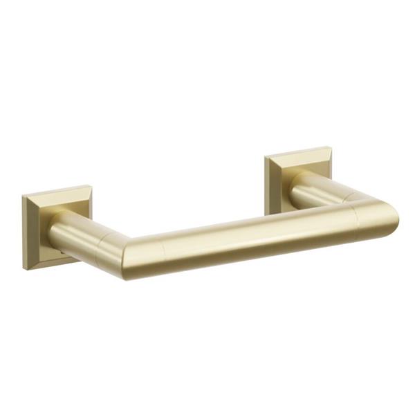 Emtek - Modern Tubular Brass Paper Holder, Pivoting Double Post