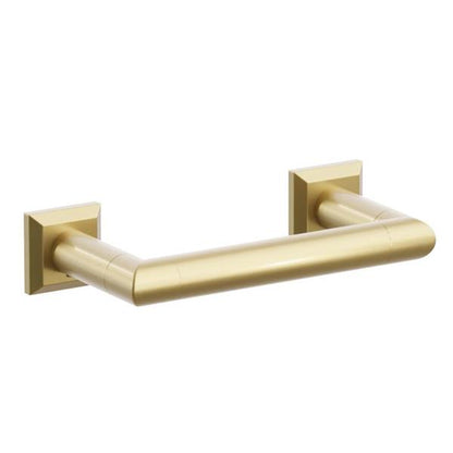 Emtek - Modern Tubular Brass Paper Holder, Pivoting Double Post