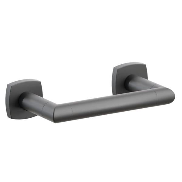 Emtek - Modern Tubular Brass Paper Holder, Pivoting Double Post