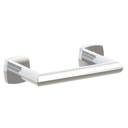Emtek - Modern Tubular Brass Paper Holder, Pivoting Double Post