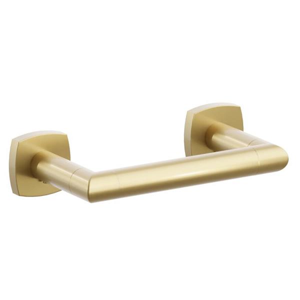 Emtek - Modern Tubular Brass Paper Holder, Pivoting Double Post