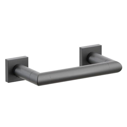 Emtek - Modern Tubular Brass Paper Holder, Pivoting Double Post