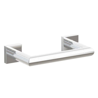 Emtek - Modern Tubular Brass Paper Holder, Pivoting Double Post