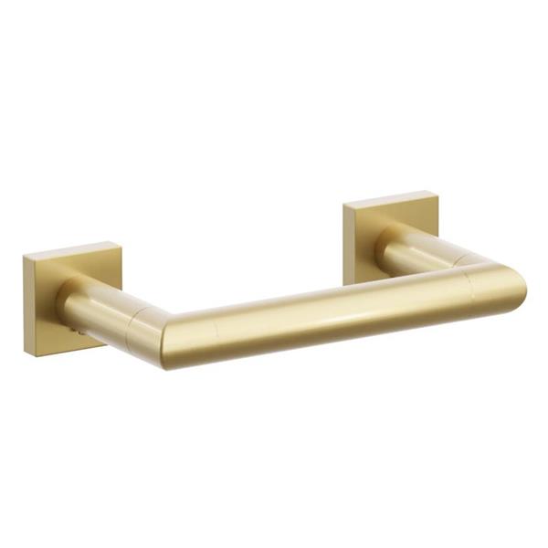 Emtek - Modern Tubular Brass Paper Holder, Pivoting Double Post