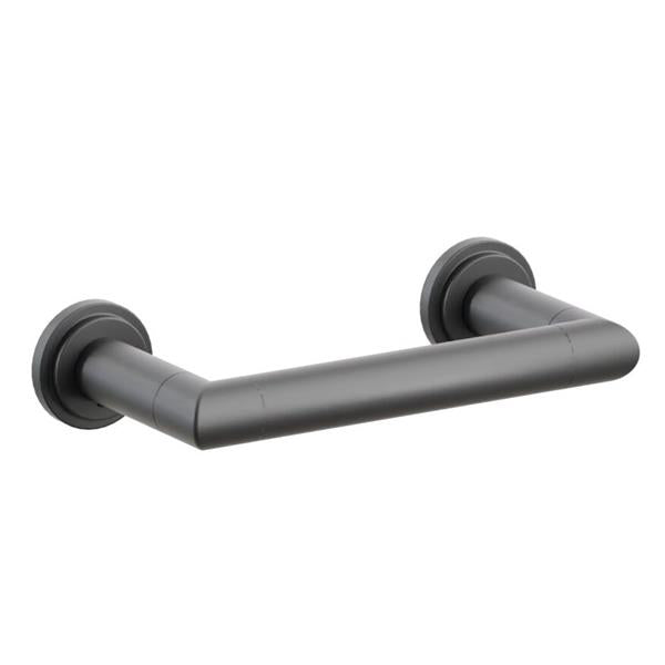 Emtek - Modern Tubular Brass Paper Holder, Pivoting Double Post