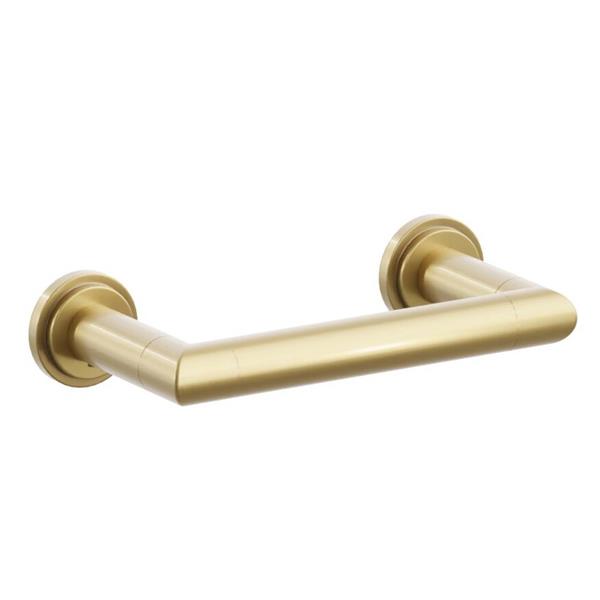 Emtek - Modern Tubular Brass Paper Holder, Pivoting Double Post