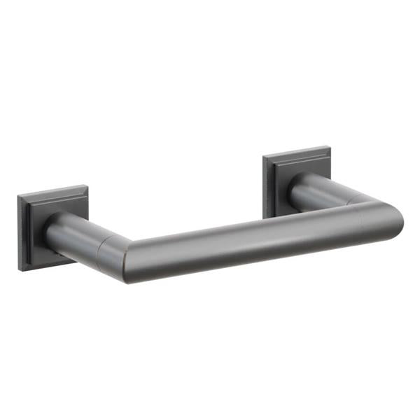 Emtek - Modern Tubular Brass Paper Holder, Pivoting Double Post
