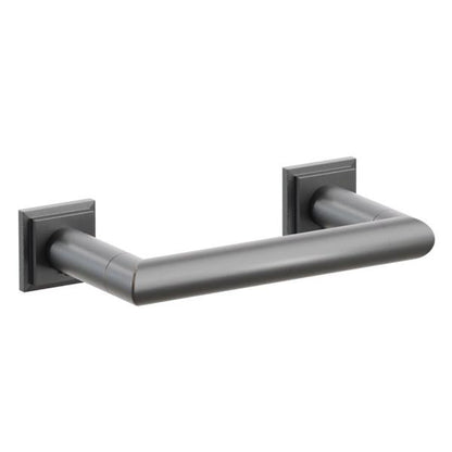 Emtek - Modern Tubular Brass Paper Holder, Pivoting Double Post