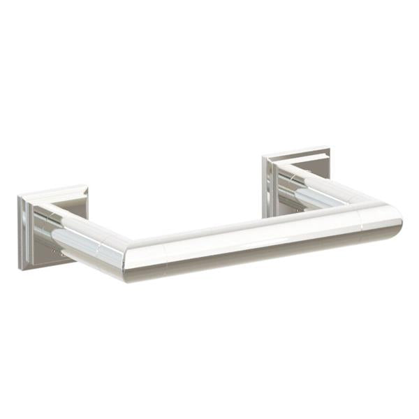 Emtek - Modern Tubular Brass Paper Holder, Pivoting Double Post