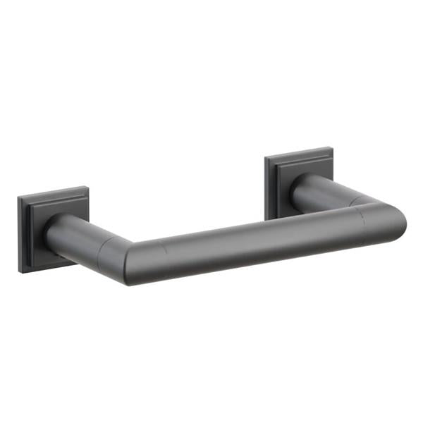 Emtek - Modern Tubular Brass Paper Holder, Pivoting Double Post