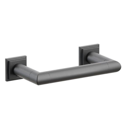 Emtek - Modern Tubular Brass Paper Holder, Pivoting Double Post