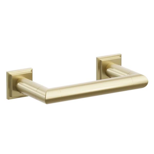 Emtek - Modern Tubular Brass Paper Holder, Pivoting Double Post