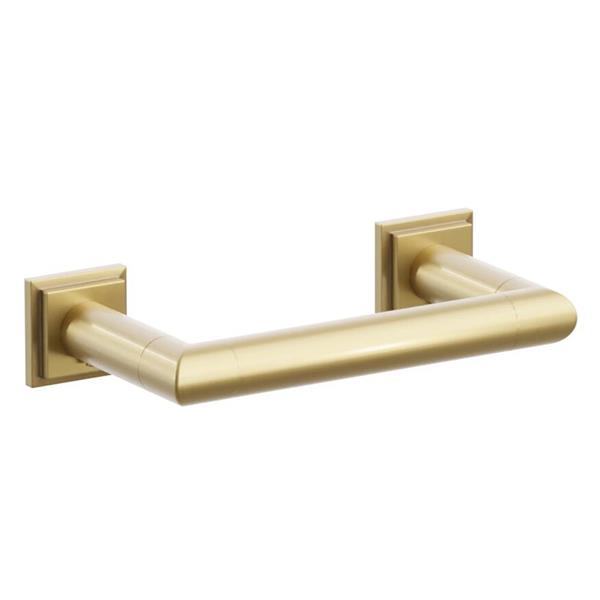 Emtek - Modern Tubular Brass Paper Holder, Pivoting Double Post