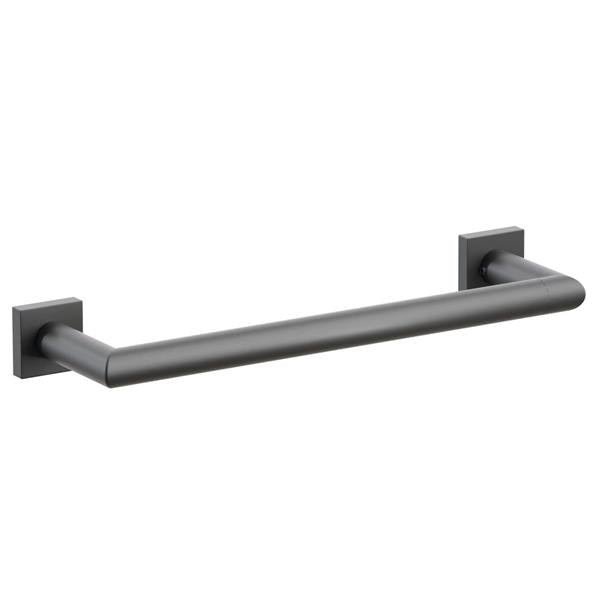 Emtek - Modern Tubular Brass Towel Bar 12 Inch