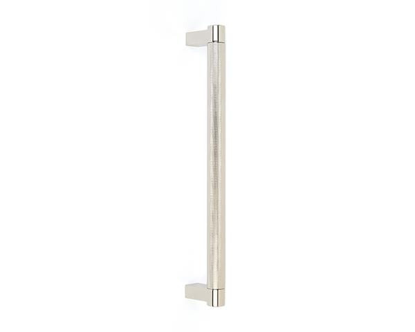 Emtek - Back to Back, Select Appliance Pull 18 Inch C-C, Rectangular Stem, Knurled Bar