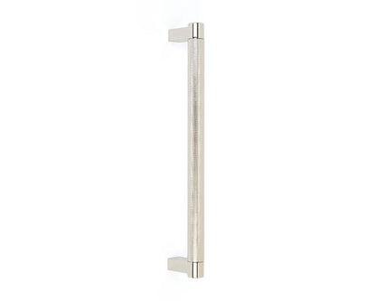Emtek - Back to Back, Select Appliance Pull 18 Inch C-C, Rectangular Stem, Knurled Bar