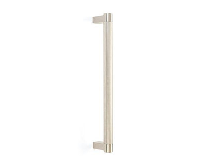 Emtek - Back to Back, Select Appliance Pull 18 Inch C-C, Rectangular Stem, Knurled Bar