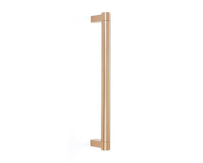 Emtek - Back to Back, Select Appliance Pull 18 Inch C-C, Rectangular Stem, Smooth Bar